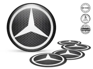 Mercedes Raddekal Version Individuelle Harzaufkleber